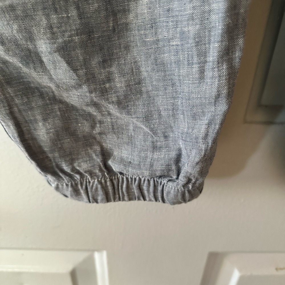 Athleta Cabo 100% Linen Chambray Jogger. Size 14. - Picture 10 of 14